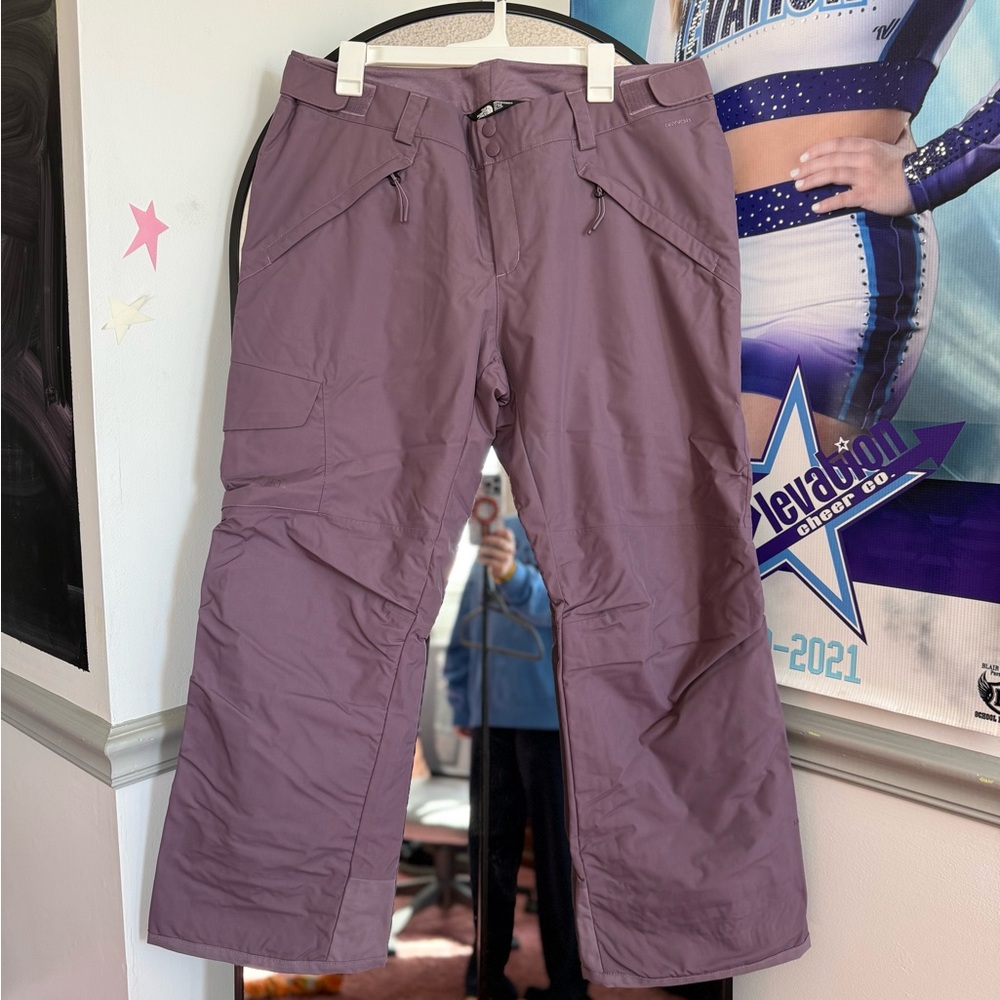 The North Face Women's Purple Snow Pants